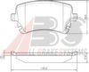 AUDI 4B3698451A Brake Pad Set, disc brake